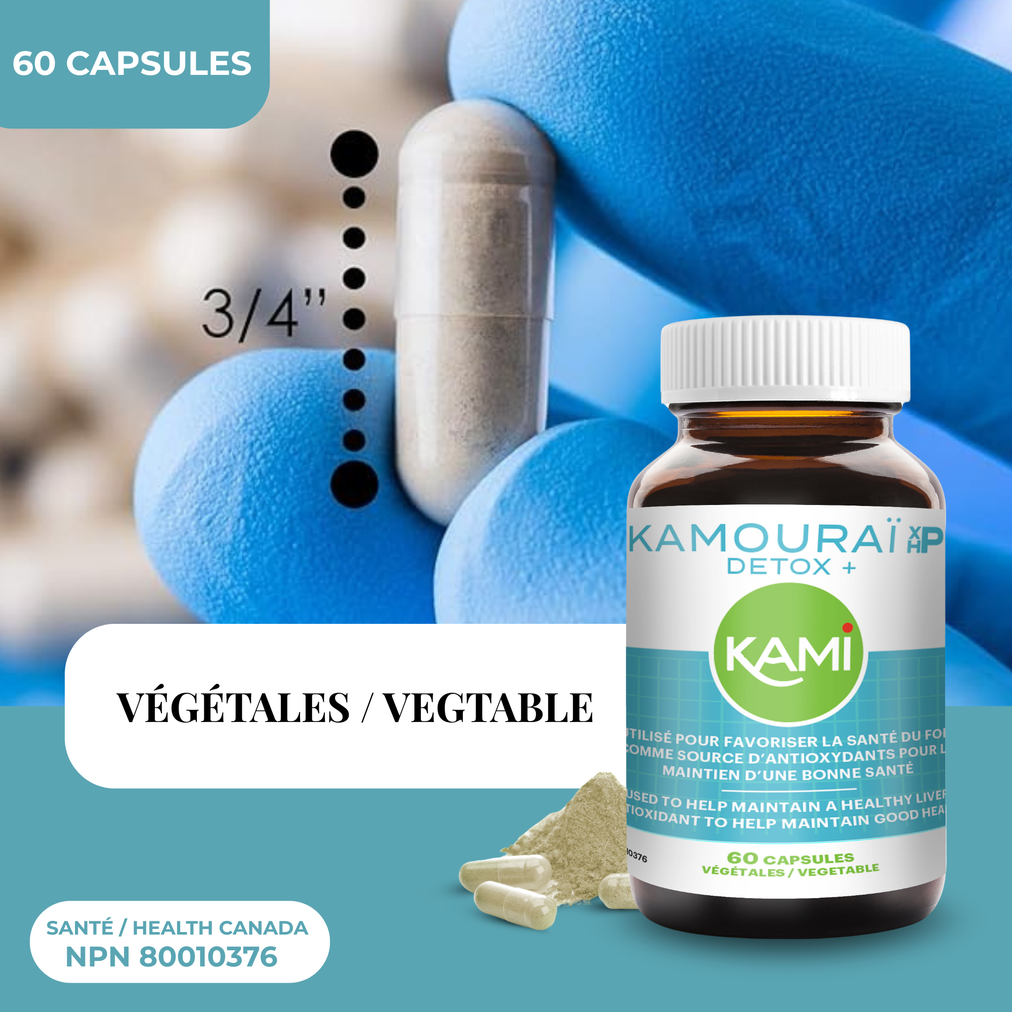 Phytovie - KAMOURAÏ XHP | Santé Du Foie | 60 Capsules