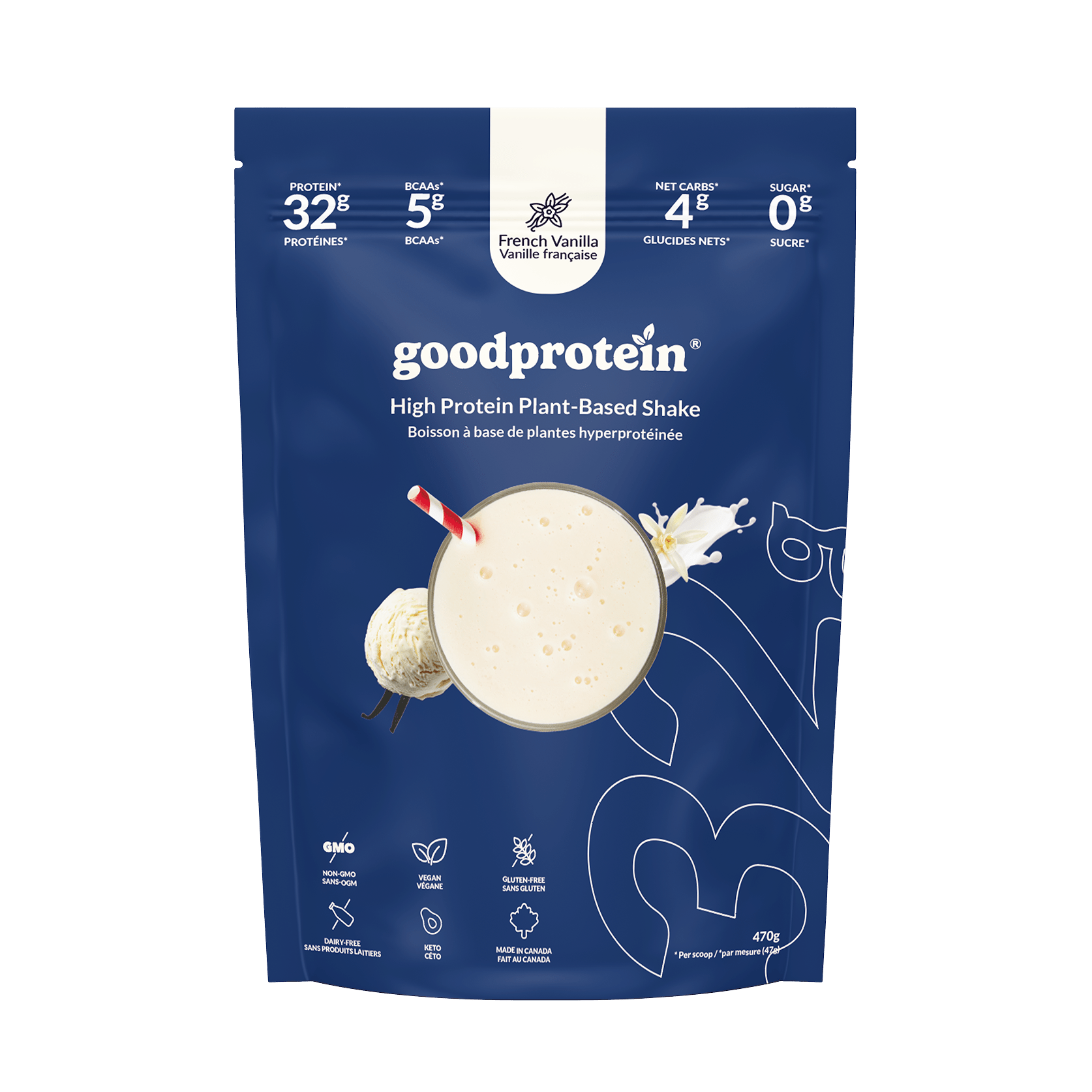 Protéines en poudre - Goodprotein 470g
