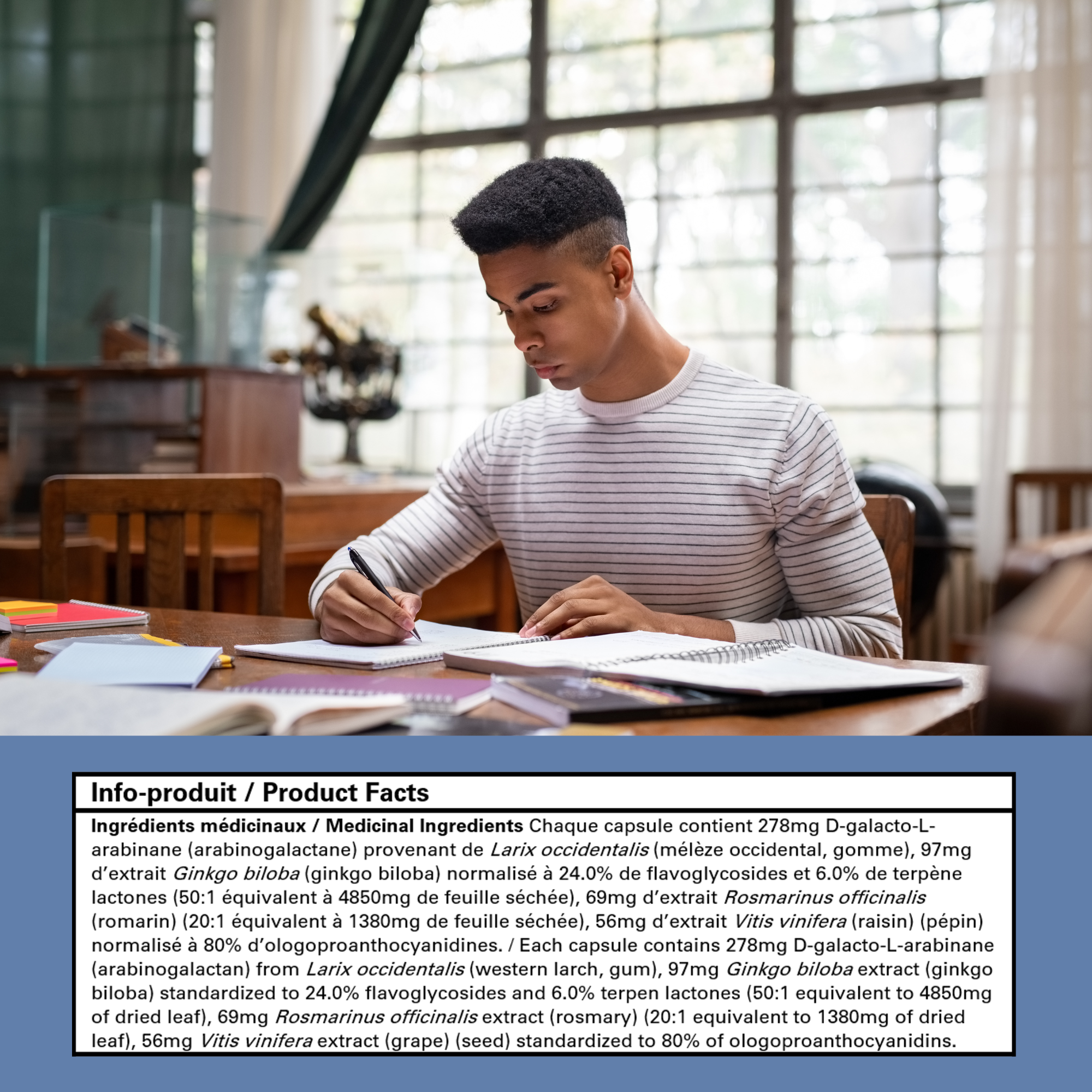 Phytovie - KAMOURAÏ GP | Mémoire & Circulation | 60 Capsules