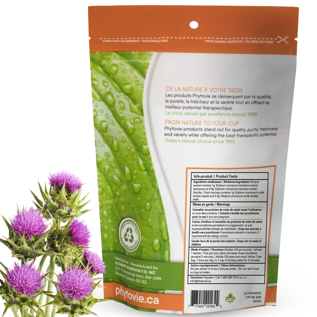 Phytovie - Chardon-Marie | Digestion & Foie | 25 Sachets