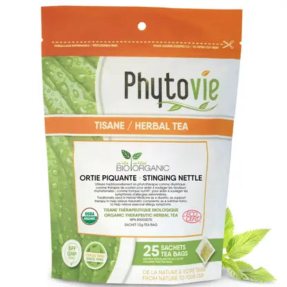 Ortie piquante bio | Tonique nutritif | 25 sachets Herballux