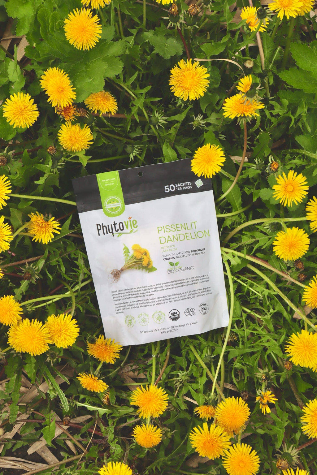 Phytovie - Pissenlit Racine Bio | Foie | 25 Sachets