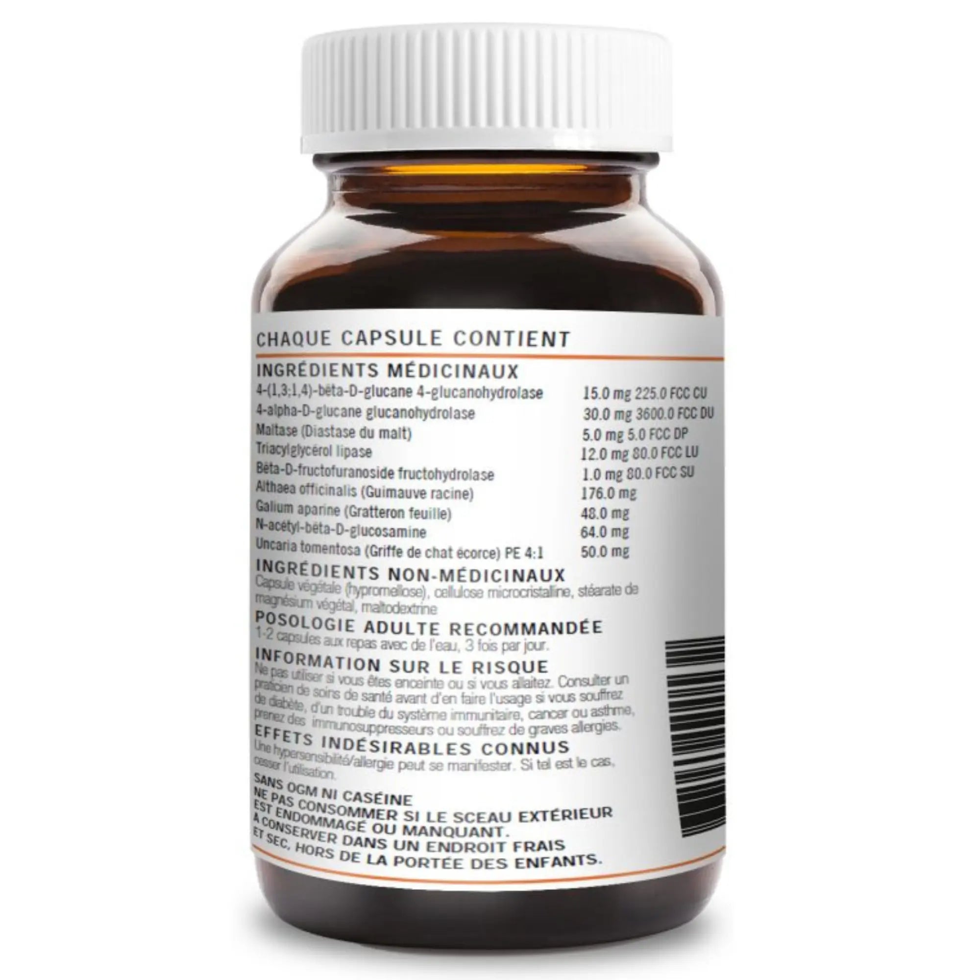 Phytovie - KAMIZYM-U | Soulagement Des Brûlures D'estomac | 60 Capsules Phytovie