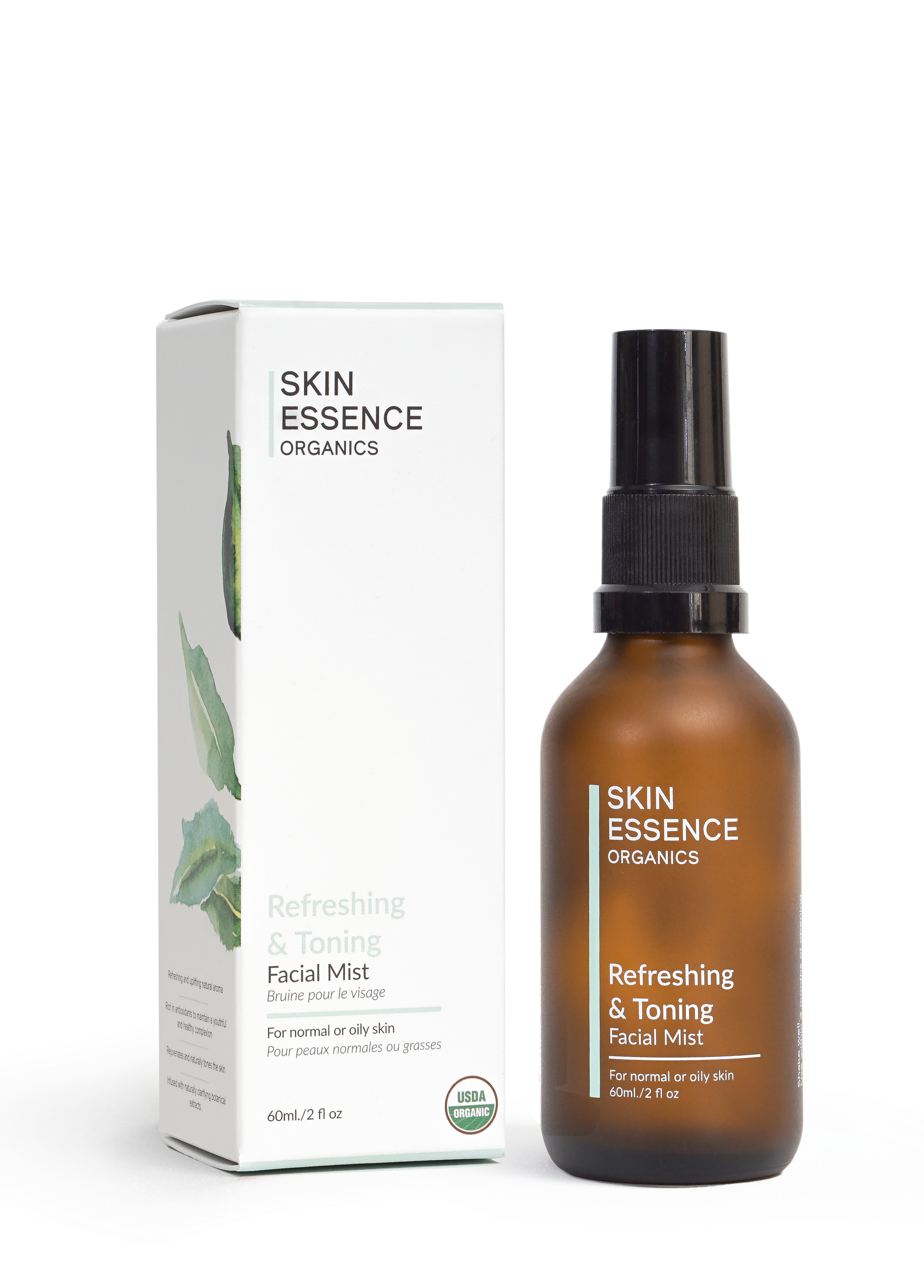 Skin Essence Organics - BRUME RAFRAÎCHISSANTE ET TONIFIANTE