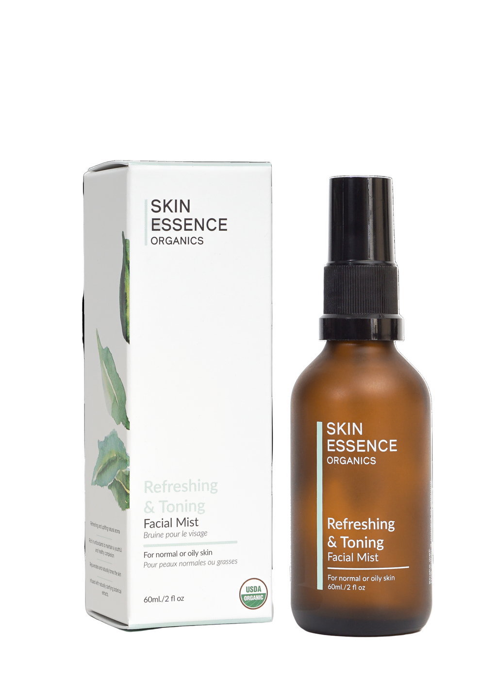 Skin Essence Organics - BRUME RAFRAÎCHISSANTE ET TONIFIANTE
