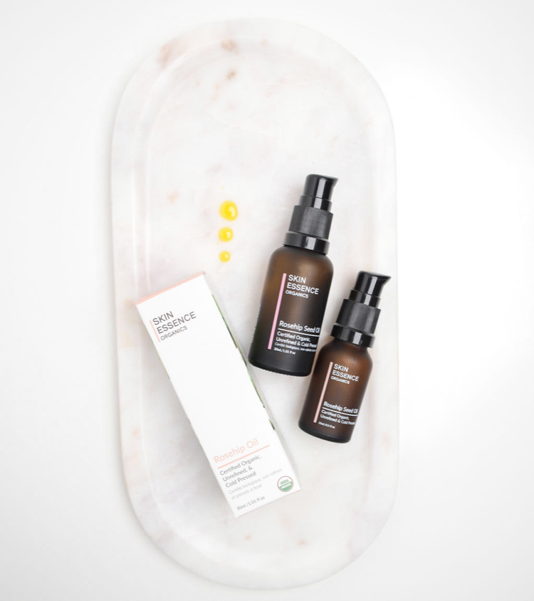 Skin Essence Organics - Huile de pépins d'églantier (pressée à froid, non raffinée, certifiée biologique)