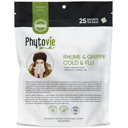 Tisane Rhume & Grippe bio – 25 sachets, ta réconfortante de l'hiver | Phytovie