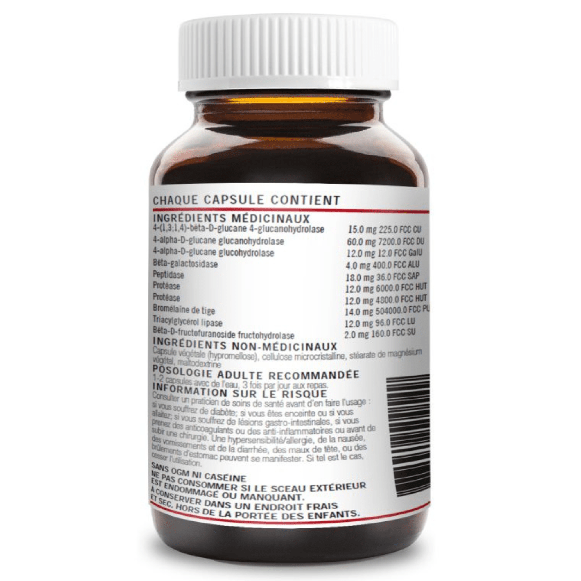 Phytovie - KAMIZYM + | Digestion &amp; Intestinal Gas | 60 Capsules