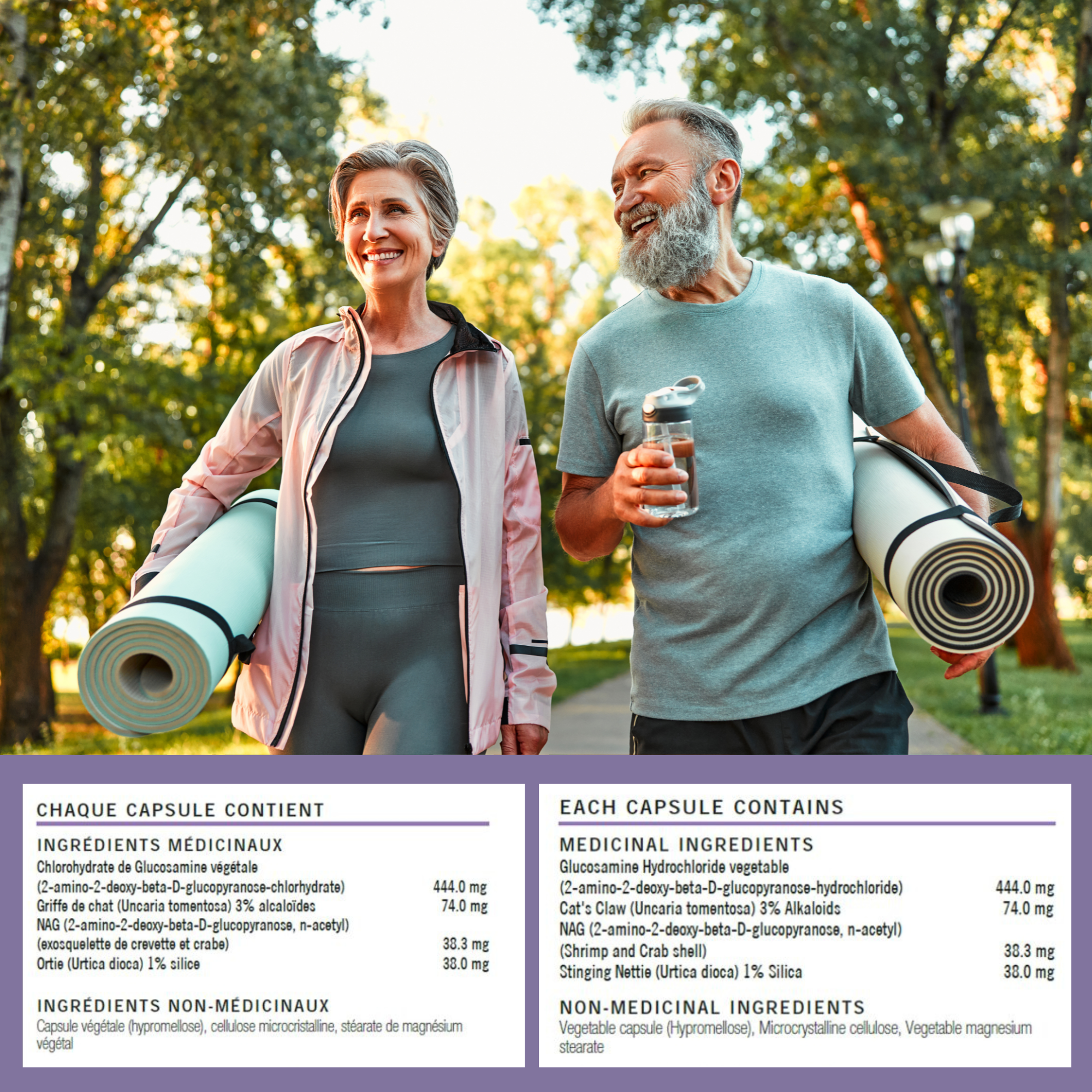 Phytovie - GLUCOSAMINE-K | Arthrite & Inflammation | 90 Capsules