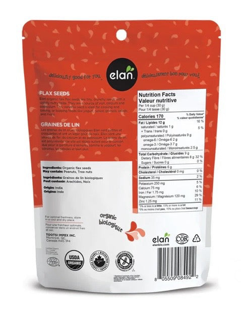 Graines de lin biologiques