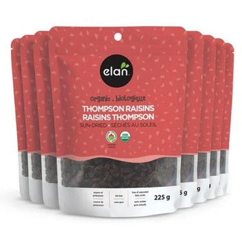 Raisins secs Thompson biologiques séchés au soleil