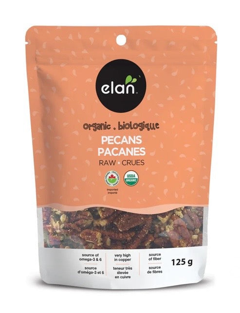 Pacanes crues biologiques