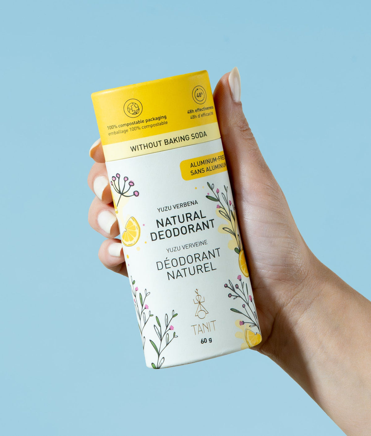 TANIT - Déodorant solide naturel - Yuzu Verveine