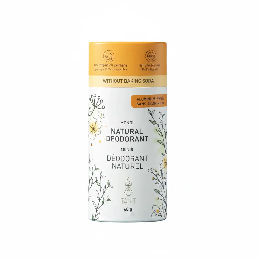 Déodorant Solide Naturel Monoï - Tanit  60g TANIT
