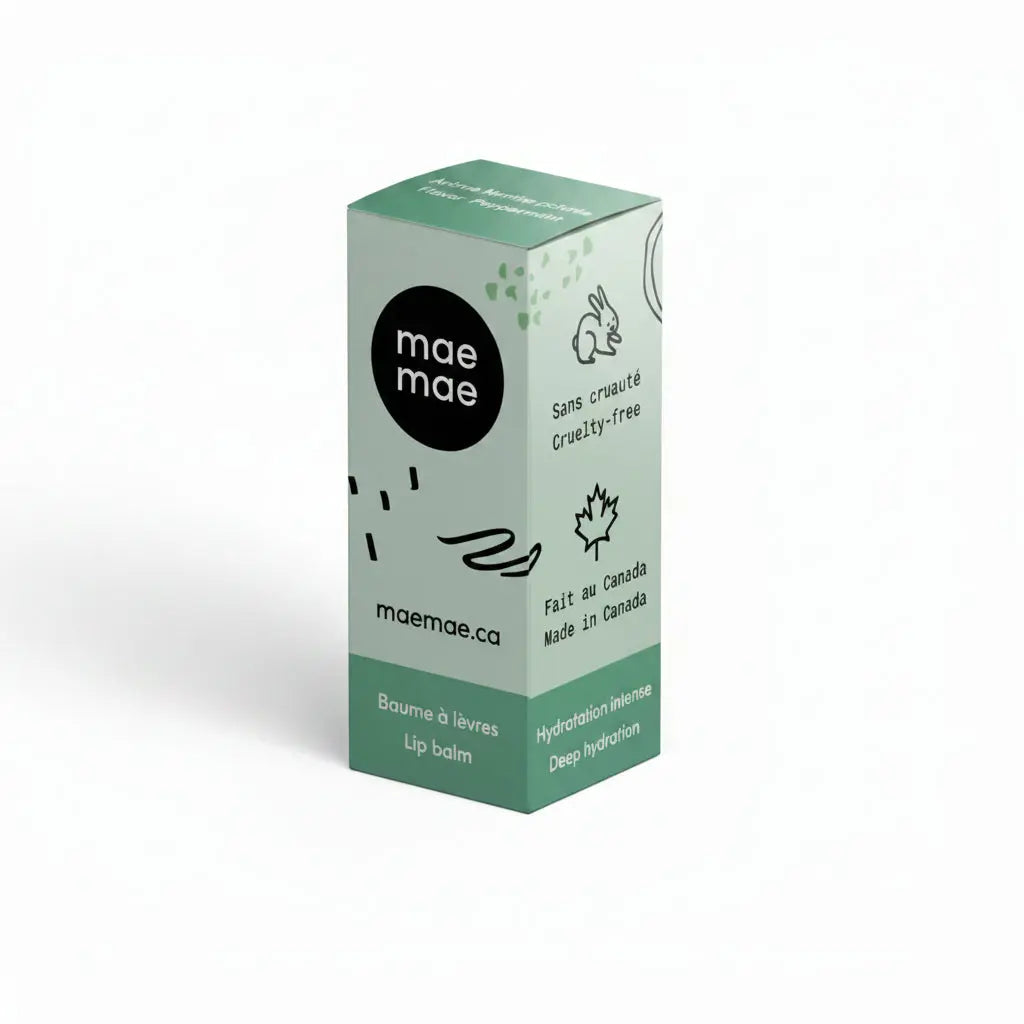 Baume à lèvre à la menthe 100% naturel Phytovie