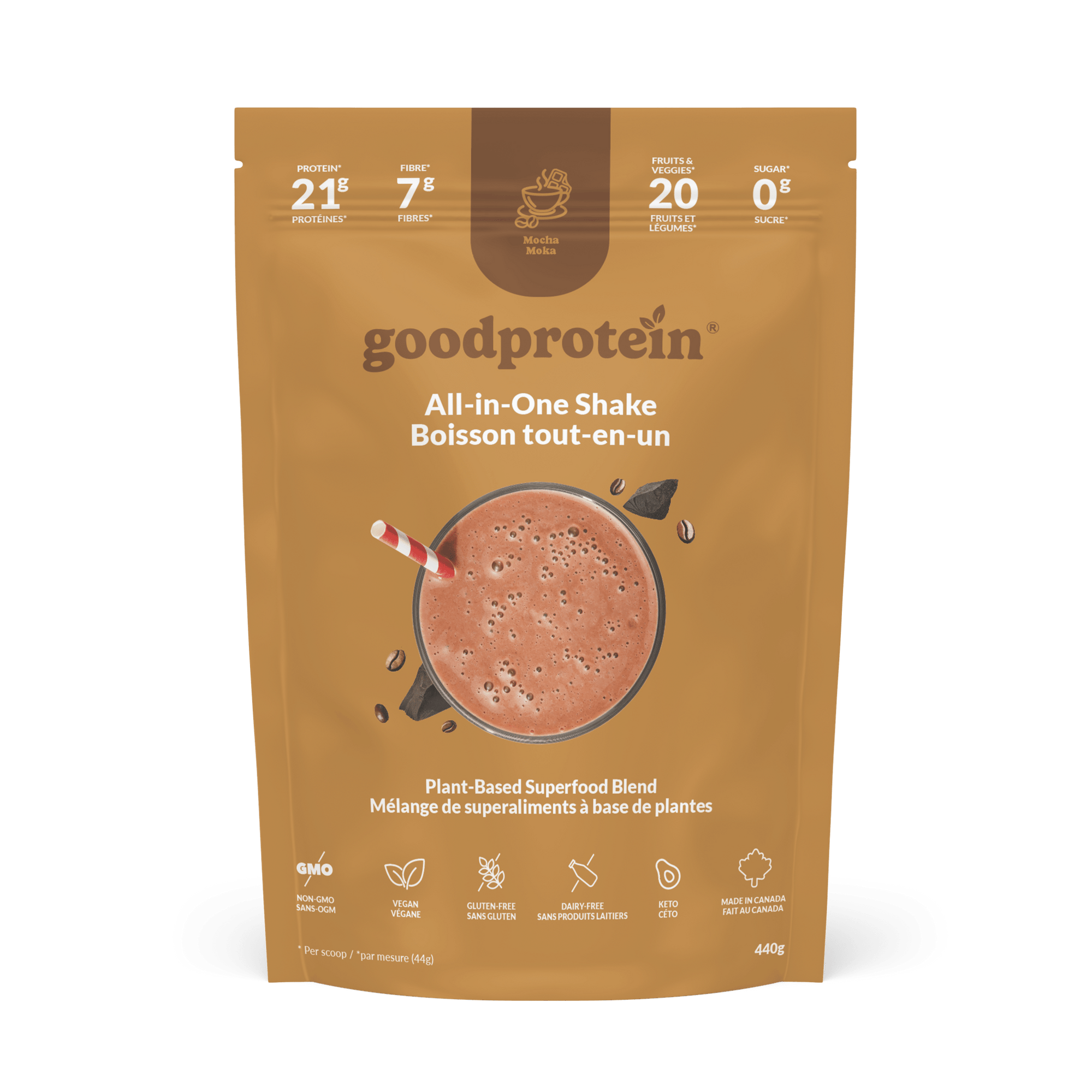 Protéines en poudre - Goodprotein 440g