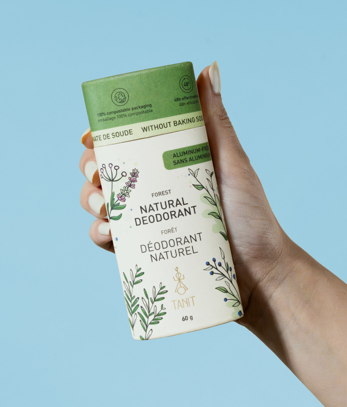 TANIT - Déodorant solide naturel - Forêt