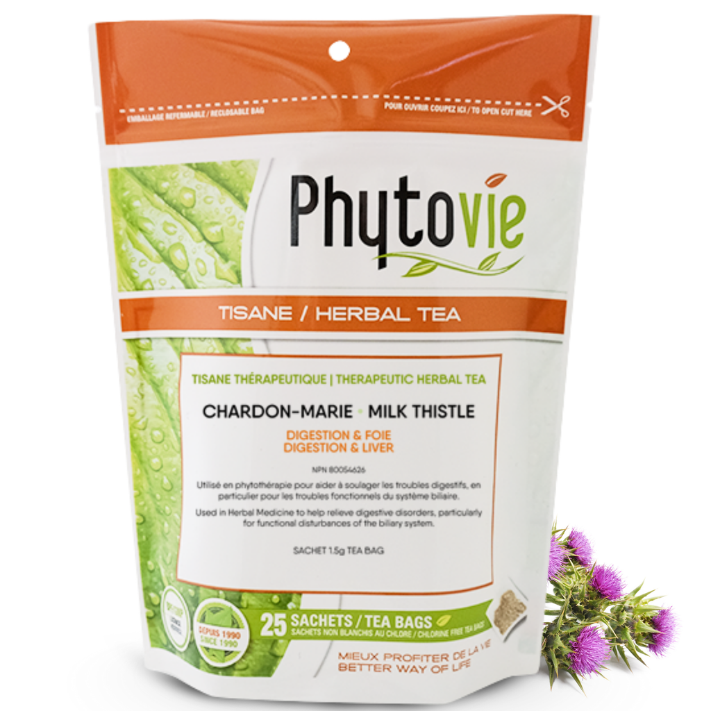 Phytovie - Chardon-Marie | Digestion & Foie | 25 Sachets