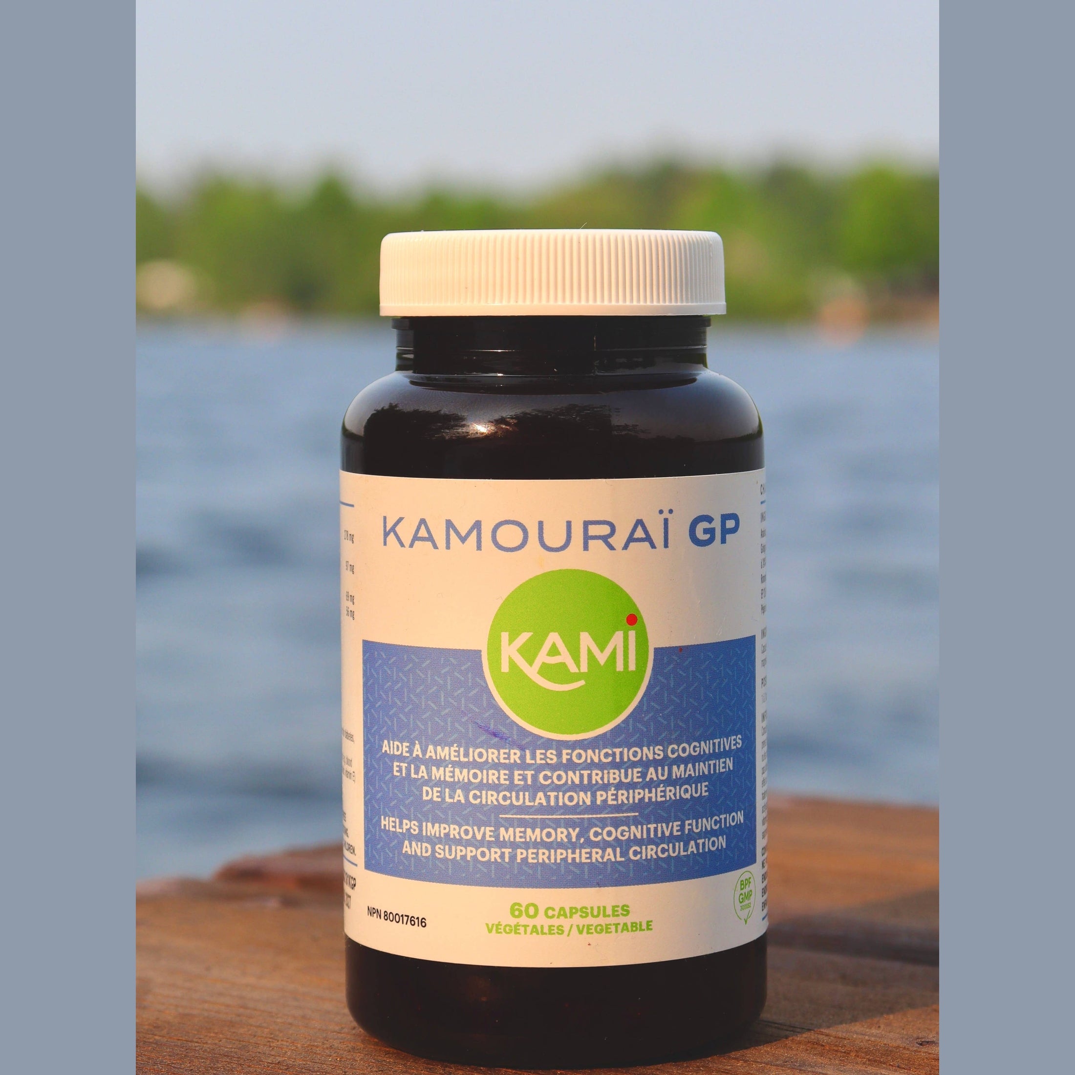Phytovie - KAMOURAÏ GP | Memory &amp; Circulation | 60 Capsules