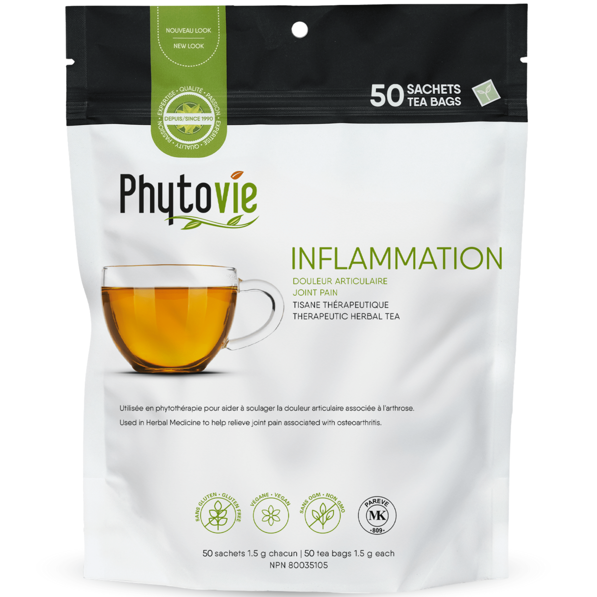 Phytovie - Inflammation | Joint Pain | 50 Sachets