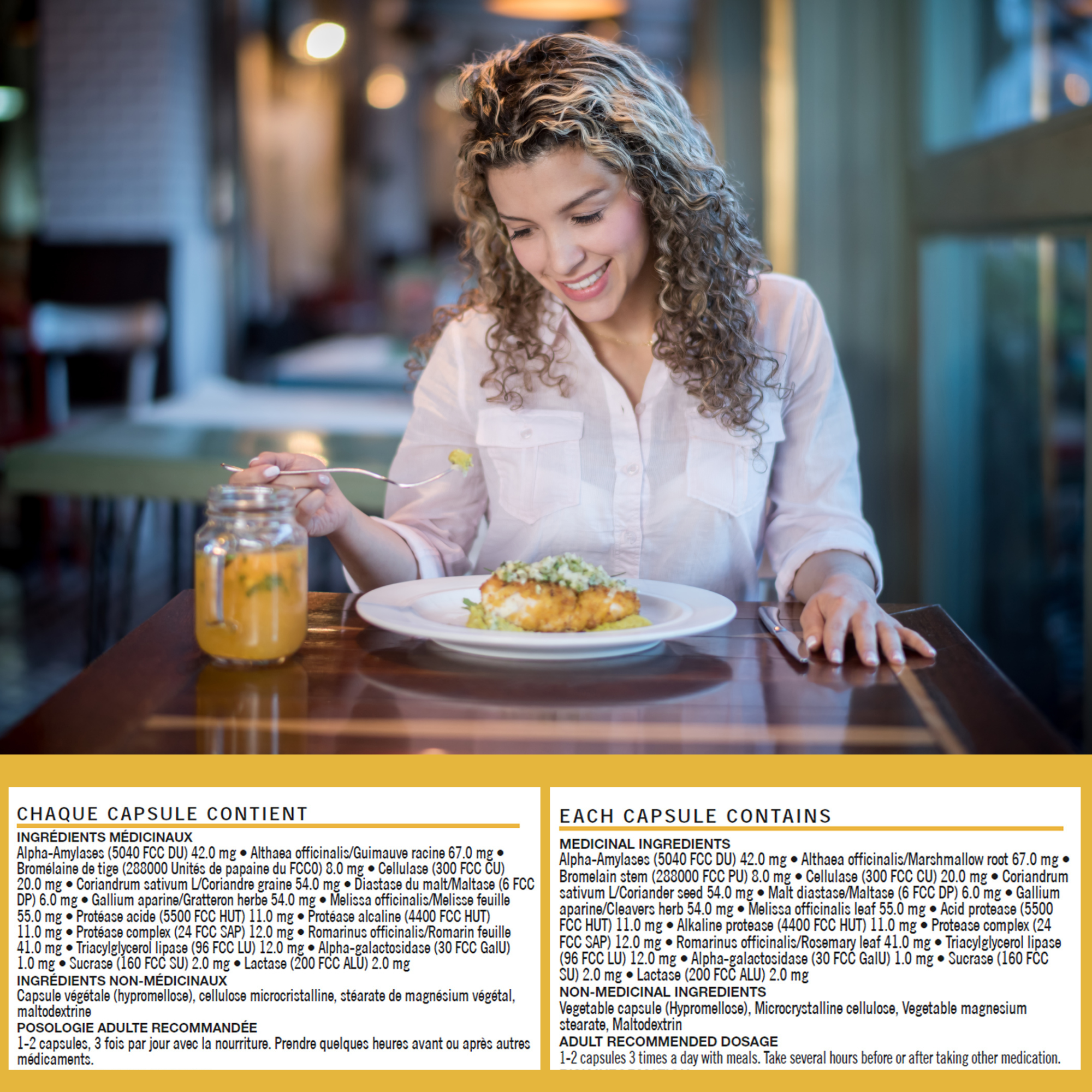 Phytovie - Kamizym-D | Soutien Digestif Après Repas | 120 Capsules