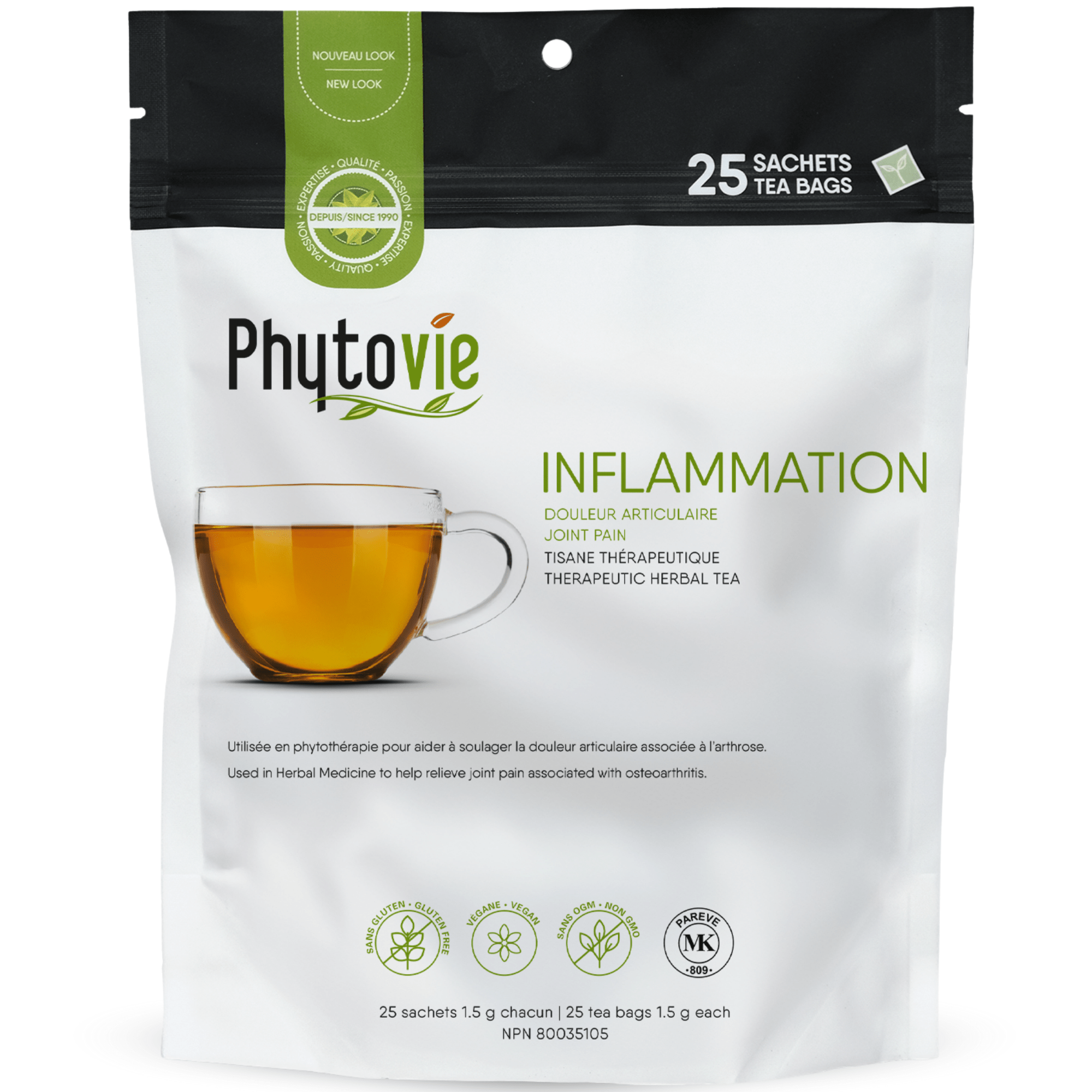 Phytovie - Inflammation | Joint Pain | 25 Sachets