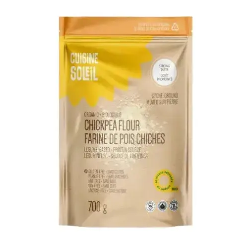 Farine de pois-chiches biologique Cuisine Soleil