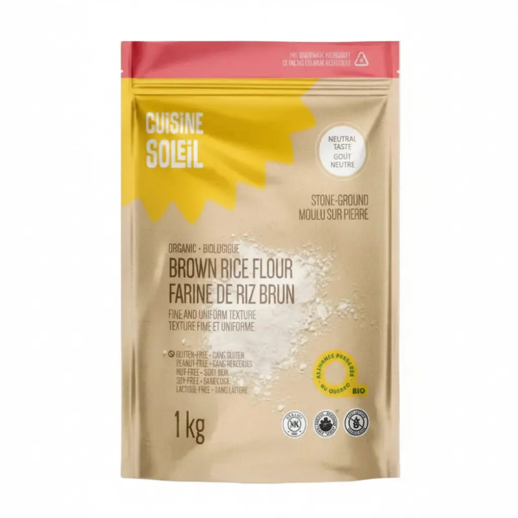 Farine de riz brun biologique sans gluten Herballux